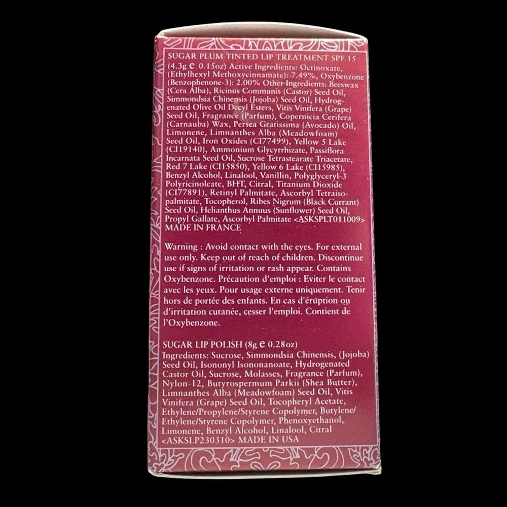 Fresh - Kissing Ritual Set - Sugar Plum Lip & Sugar Lip Polish‎ - NIB